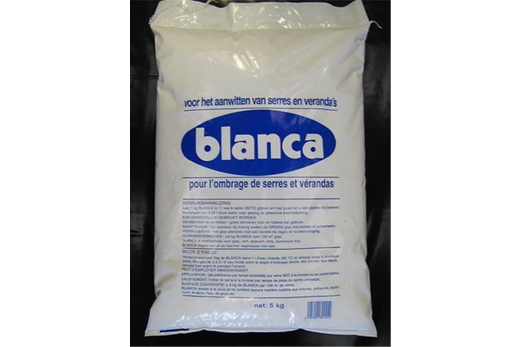 Blanca 5 kg voor het aanwitten van serres
