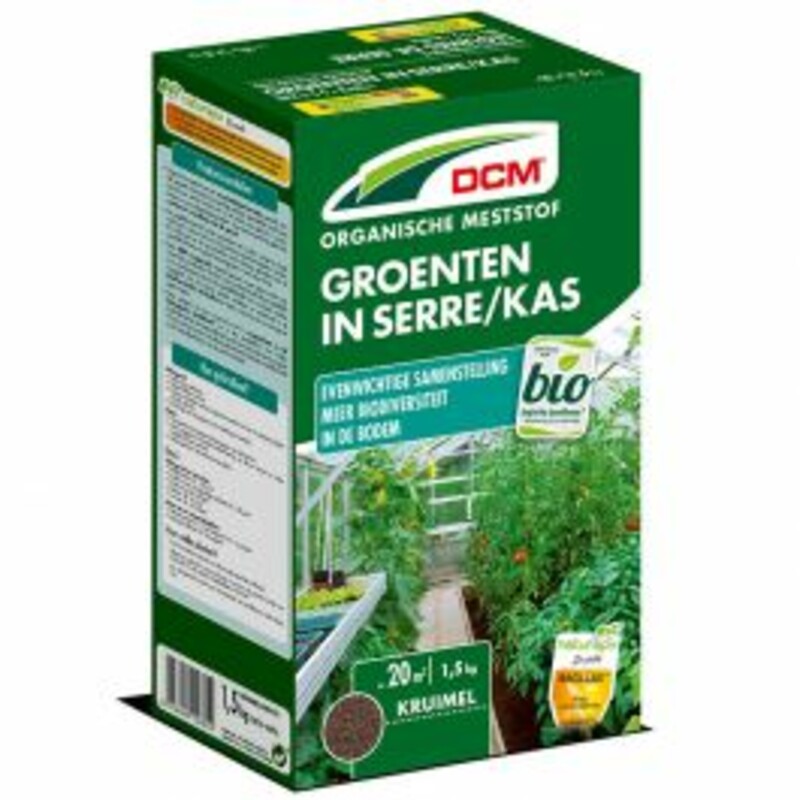 DCM organische meststof groenten in serre/kas 1,5 kg